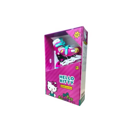 Patines en Linea para Niñas Hello Kitty 19-21 Ajustables