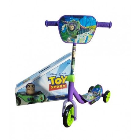 Patin del Diablo de Metal Toy Story Buzz Scooter 3 Ruedas