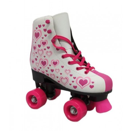 Patines Infantiles Roller Skate Retro Niñas 4 Ruedas