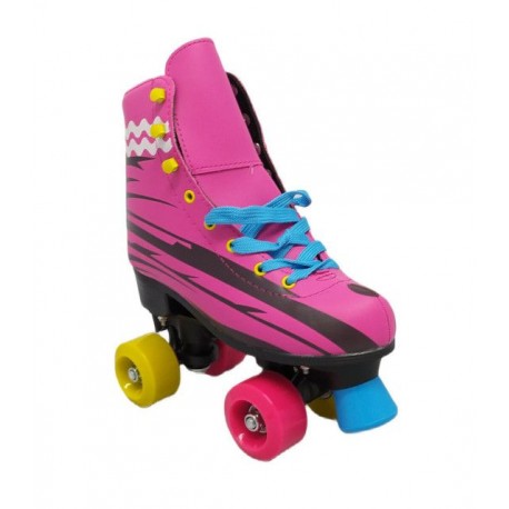 Patines Infantiles Roller Skate Retro Niñas 4 Ruedas Lineas