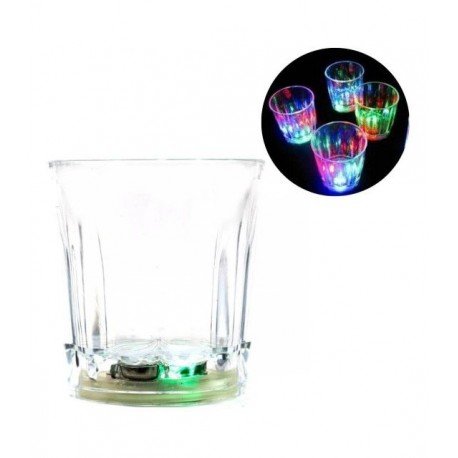 10 Vasos Tequileros Luminosos Led Shot Caballito Bar Fiesta