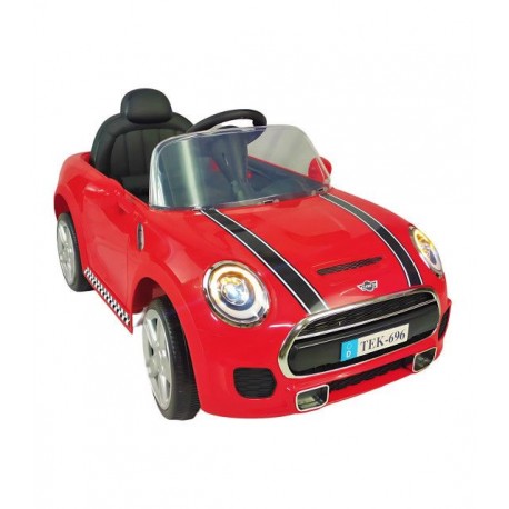 Carro eléctrico para niños con control remoto 12V cooper