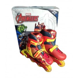 Patines en Linea para Niños Ajustables Avengers Iron Man