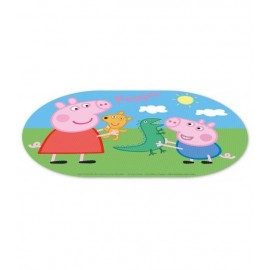 Mantel Ovalo Peppa Pig 42x29 cm Polipropileno