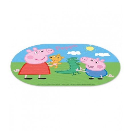 Mantel Ovalo Peppa Pig 42x29 cm Polipropileno