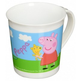 Taza micro de Peppa Pig 280ml con Agarradera