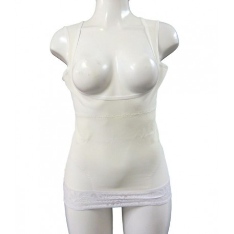 Camiseta Modeladora Blanca Body para Mujer