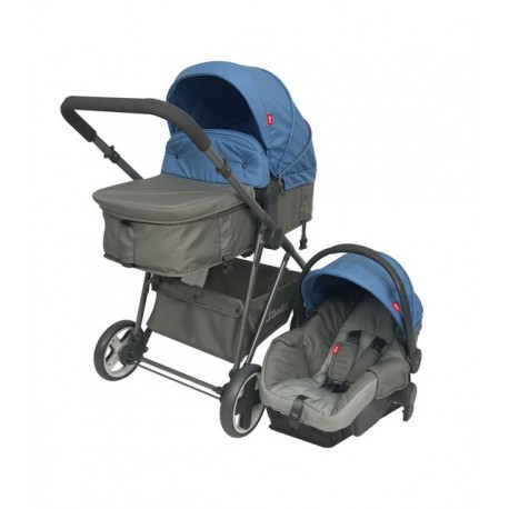 Carreola con Portabebe Travel System Queen Reversible