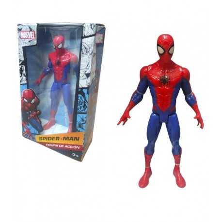 Figura de Acción Spiderman Hombre Araña Marvel 23cm Articulado