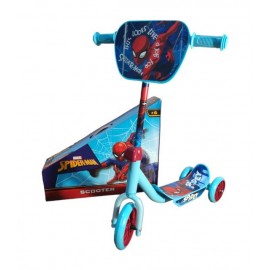 Patin del Diablo de Metal Spiderman Scooter 3 Ruedas