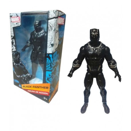 Figura de Acción Black Panther Marvel 23cm Articulado