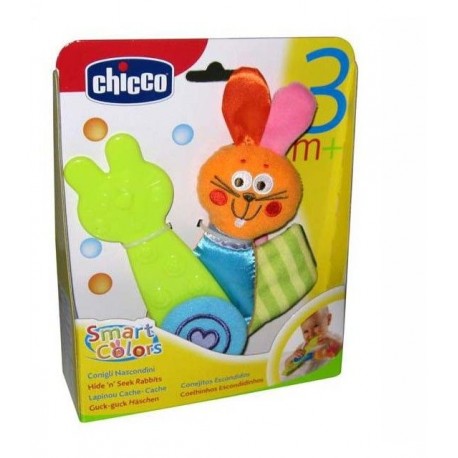 Sonaja mordedera diseño conejo Chicco