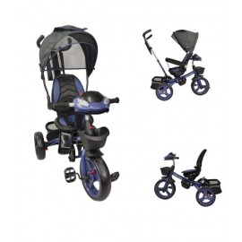 Triciclo para Niños 7en1 con luz,sonido,Asiento Giratorio 360