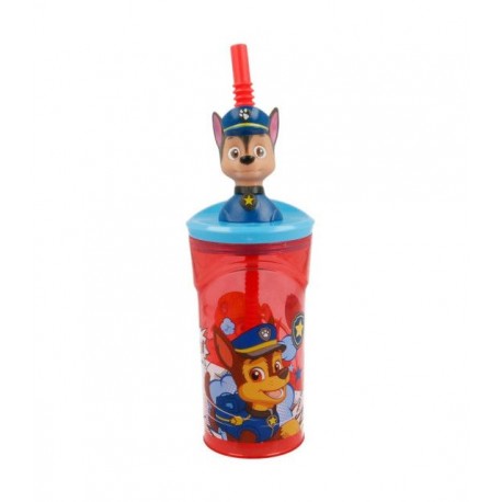 Vaso Figurita 3D de Paw Patrol Comic de 360 ML