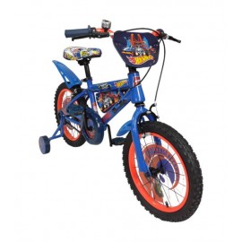 Bicicleta para Niños Rodada 16 Hot Wheels con Llantas Entrenadoras