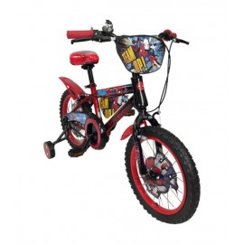 Bicicleta para Niños Rodada 16 Spider Man con Llantas Entrenadoras